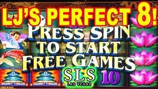 LJ STEALS FROM SLS!! • PERFECT 8 BONUSES & LIVE PLAY • HUGE WINS