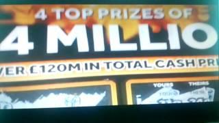 Wow! Scratchcard WINNERS...HOT MONEY..4 MILLION (BIG DADDY)..JEWEL MILLIONAIRE