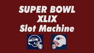 Super Bowl XLIX (49) 2015 Slot Machine  For Seahawks Fans