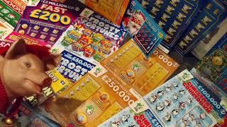 More Scratchcards...Lots of Different ones..40 Likes by Late Tonight for another Video
