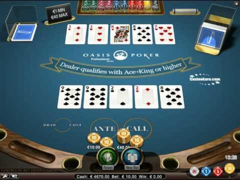 Oasis Poker - The Virtual Games
