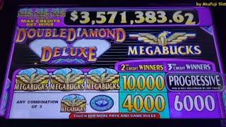 MEGABUCKS - Double Diamond Deluxe - Max Bet $3 - San Manuel Casino