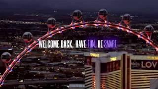 Welcome back. Let’s all be #VegasSmart.