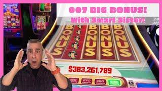 •007 Slot Machine BIG WIN At Cosmopolitan•