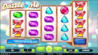 Dazzle Me slot by NetEnt - Gameplay