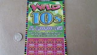 $10 Lottery Ticket - "Wild 10s" scratchcard video