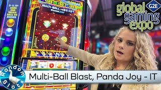 Mutli-Ball Blast, Panda Joy Slot Machine by IT at #G2E2022