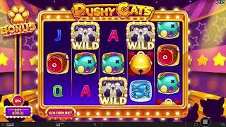 Pushy Cats slot machine by Hacksaw Gaming gameplay ⋆ Slots ⋆ SlotsUp