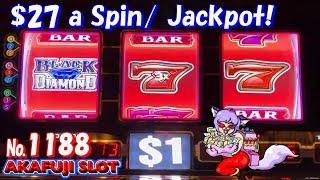 Handpay Jackpot⋆ Slots ⋆2x3x4x5x Super Times Pay Slot, Black Diamond Platinum Slot @YAAMAVA Casino 赤富士スロット