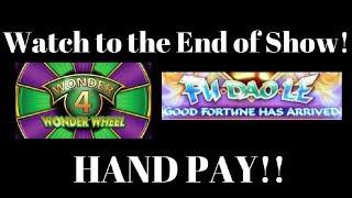 Watch till the End  Hand Pay Alert!!**