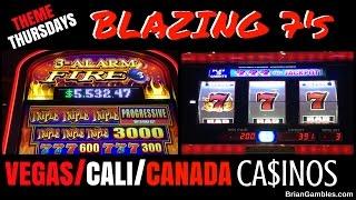 Blazing 7's Slot Machine •THEME THURSDAYS• Live Play Slots / Pokies in Vegas/Cali/Canada