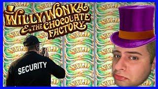 • SECURITY SHUT ME DOWN • I WAS WINNING TOO MUCH ON WILLY WONKA•