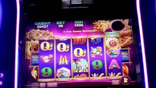 Slot bonus win on Imperial House at Revel Casino in AC