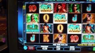 Secret Lagoon Slot Machine Free Spins Bonus Round 1