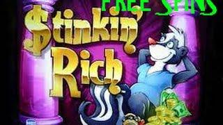 Stinkin' Rich - IGT Slot Machine Bonus Win