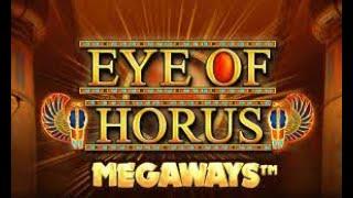 EYE OF HORUS MEGAWAYS AMAZING MEGA BIG WIN SCREEN! ANOTHER TOTALLY OUT THE BLUE MAGIC SPIN!
