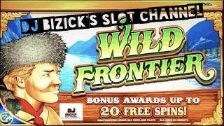 ~*** FREE SPIN BONUS *** ~ Wild Frontier Slot Machine ~ #tbt ~ THROWBACK SLOT MACHINE • DJ BIZICK'S 
