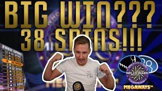 38 SPINS!!! Who Wants to be a Millionaire BIG WIN or FAIL?? Casino Slot from BTG