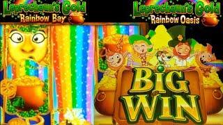First Look• •Leprechaun's Gold - Rainbow Bay/Rainbow Oasis• Live Play|Features|Bonus