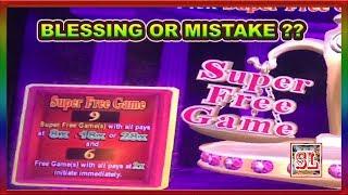 ** SUPER FREE GAMES ** BLESSING OR MISTAKE ?? ** SLOT LOVER **