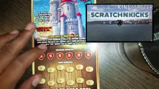 The New York Lottery Gold Castle Scratch Off