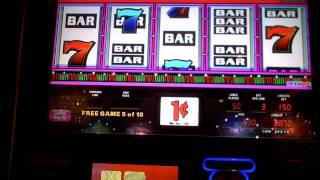 Fire It Up slot machine bonus win at Parx Casino in PA