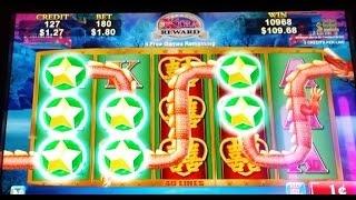 Dragons Law Slot Machine-Bonus at $1.80 Bet