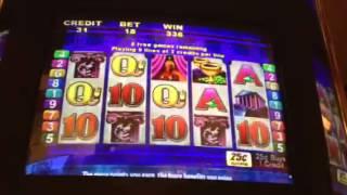Flame of Olympus - Aristocrat Slot Machine Bonus Win - .25 machine