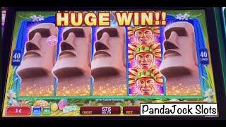 You know it’s gonna be BIG when you see this! AND IT WAS! Great Moai ⋆ Slots ⋆