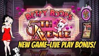 NEW GAME! BETTY BOOP'S 5th AVENUE SLOT MACHINE
