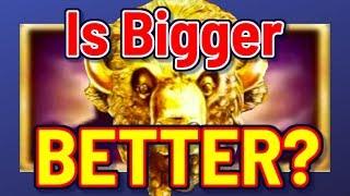 Does Size REALLY MATTER? * HUGE BUFFALO GOLD Slot Machine | Casino Countess