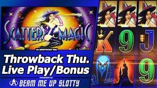 Scatter Magic Slot Machine - TBT Live Play and Bonus Features
