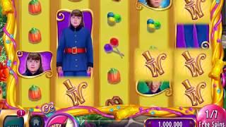 WILLY WONKA: LUCKY FIVE Video Slot Casino  Game with a FREE SPIN BONUS