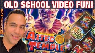 THREE CLASSIC SLOT MACHINES!! • •| AZTEC TEMPLE | CARNIVAL OF MYSTERY •