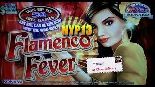 ☆NEW DELIVERY☆ Konami - Flamenco Fever Slot Bonus & NICE Line Hit WIN