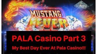 VERY BIG WIN! MUSTANG FEVER SLOT MACHINE & MANY MORE! - PALA CASINO PART 3