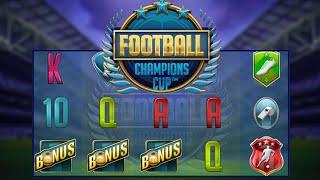 Football Champions Cup Online Slot from NetEnt •