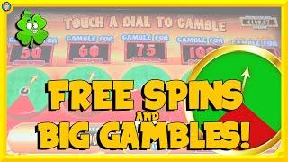 40 Free Spins on Reels of Gold, plus some BIG Gambles!