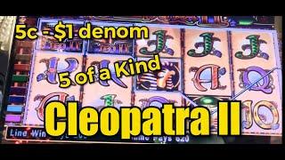 Cleopatra II - 5c to $1 denom - search for “The” Bonus