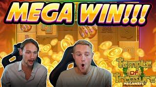 MEGA WIN!!! Temple of Treasure BIG WIN - Casino game from CasinoDaddy Live Stream