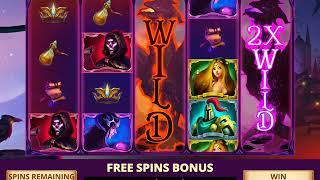 ENCHANTED WILDS Video Slot Casino Game with an ENCHANTED FOREST  FREE SPIN BONUS