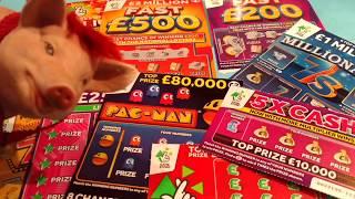 Wow!..more WINS...Scratchcards..Big Daddy..Fast 500..5xCash..Pac-man..Cash 777..and More