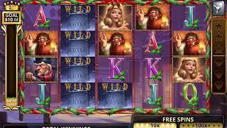 A CHRISTMAS CAROL Video Slot Casino Game with a FREE SPIN BONUS
