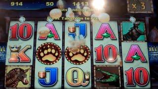 Wild Ways Slot Machine Bonus - 15 Free Games with 3x Multiplier, Nice Win