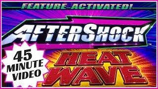 45 Minutes of AFTER SHOCK & HEAT WAVE • LIVE PLAY • Slot Machines in Southern California