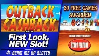 Outback Cashback Slot - First Look at New IGT Game, Free Spins Bonus