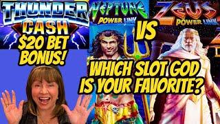 $20 Bet Bonus Thunder Cash & Zeus VS Neptune Power Link