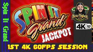 My Very FIRST 4k 60fps Slot Session Spin It Grand S1 E4