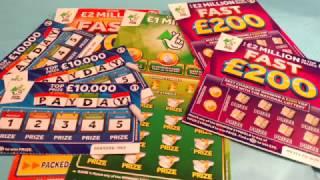 Oh!.No!..LOOK What I've WON..on Scratchcards..Amazing.....with Piggy Watching