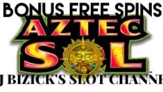 ~*** FREE SPIN BONUS ***~ Aztec Sol Slot Machine! ~ HOT TITLE! • DJ BIZICK'S SLOT CHANNEL